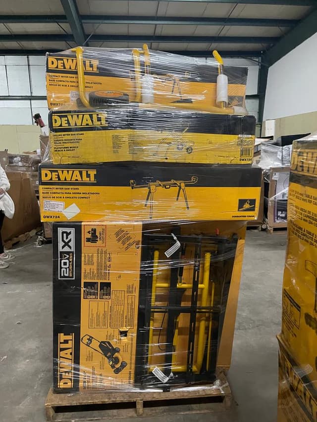 Mixed DeWalt Tools Wholesale Pallet